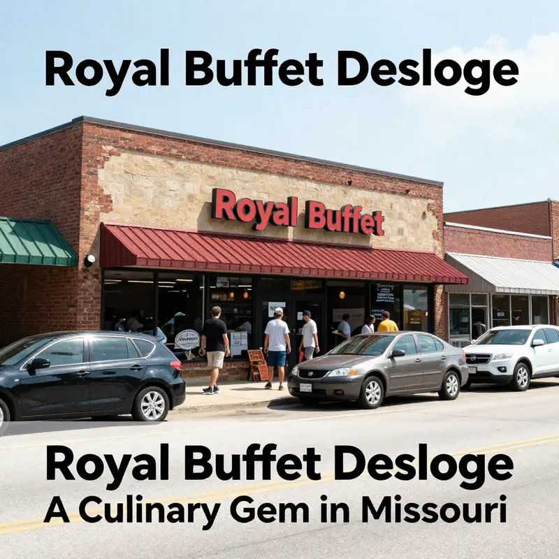 A delightful sampling of the diverse Asian dishes available at Royal Buffet Desloge.