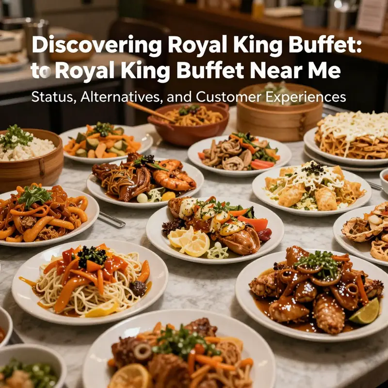 Recent news about the closure of Royal King Buffet, emphasizing the importance of restaurant availability.