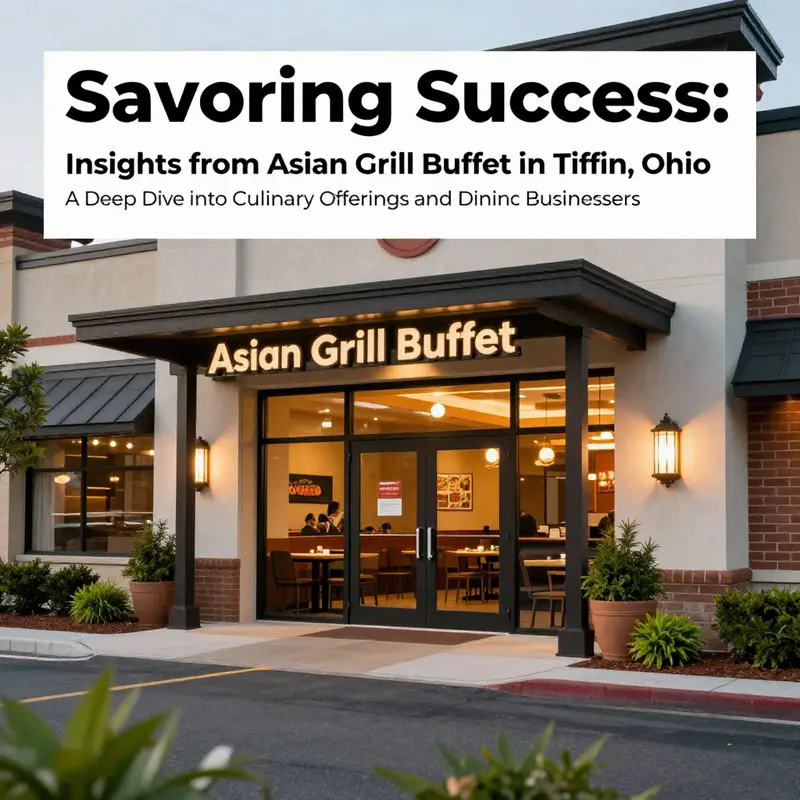 The attractive entrance of Asian Grill Buffet, showcasing an inviting sign and a well-kept exterior.