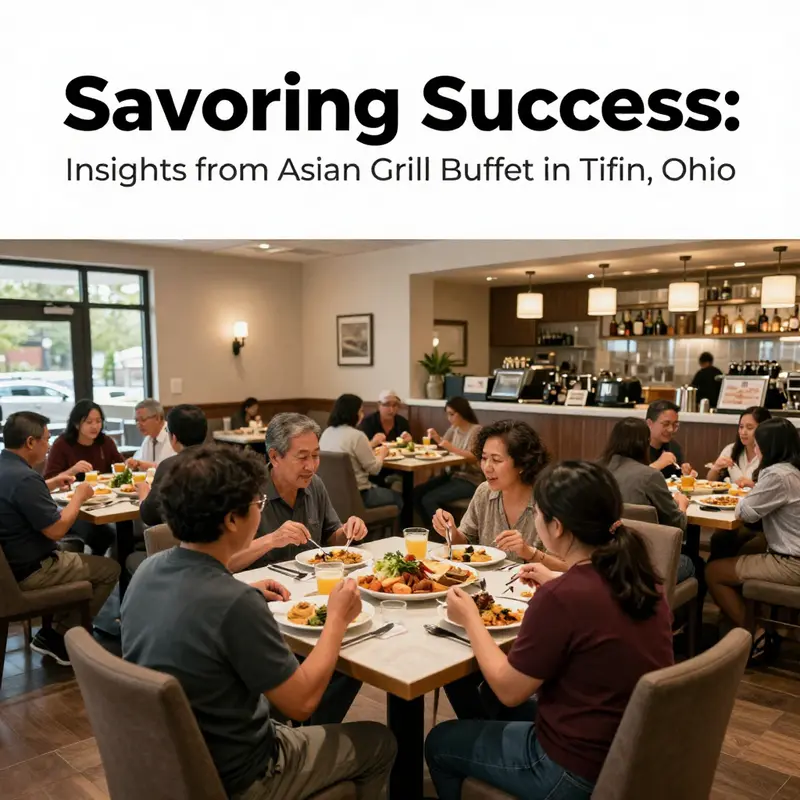 An enticing view of the diverse culinary offerings at Asian Grill Buffet, Tiffin, Ohio.