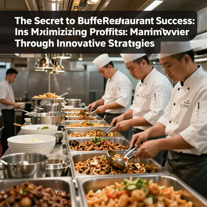 An inviting buffet environment featuring a variety of dishes, highlighting the essence of high-volume sales.