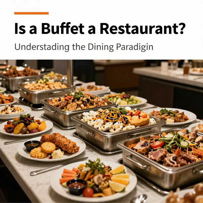A buffet table filled with a variety of foods, capturing the essence of the dining style explored in the article.