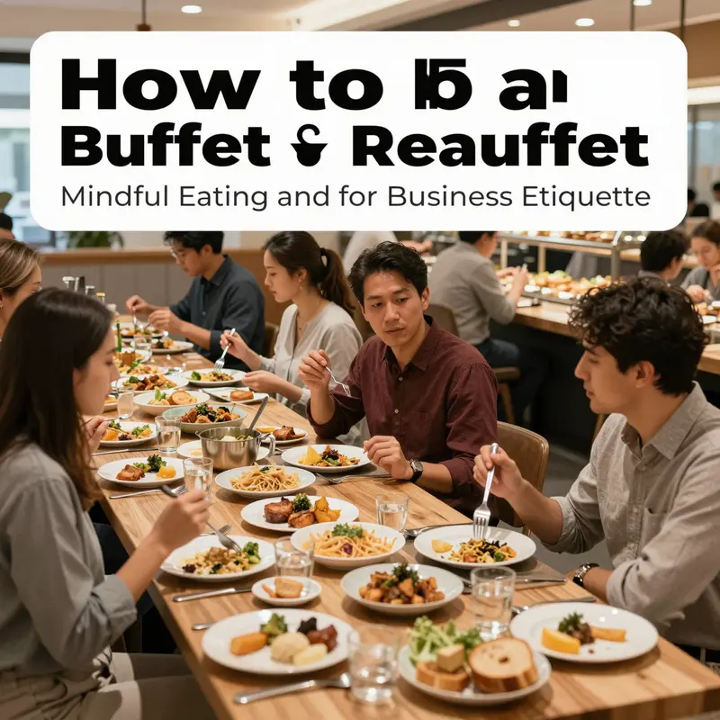 A vibrant buffet showcasing various food options, perfect for strategic dining planning.