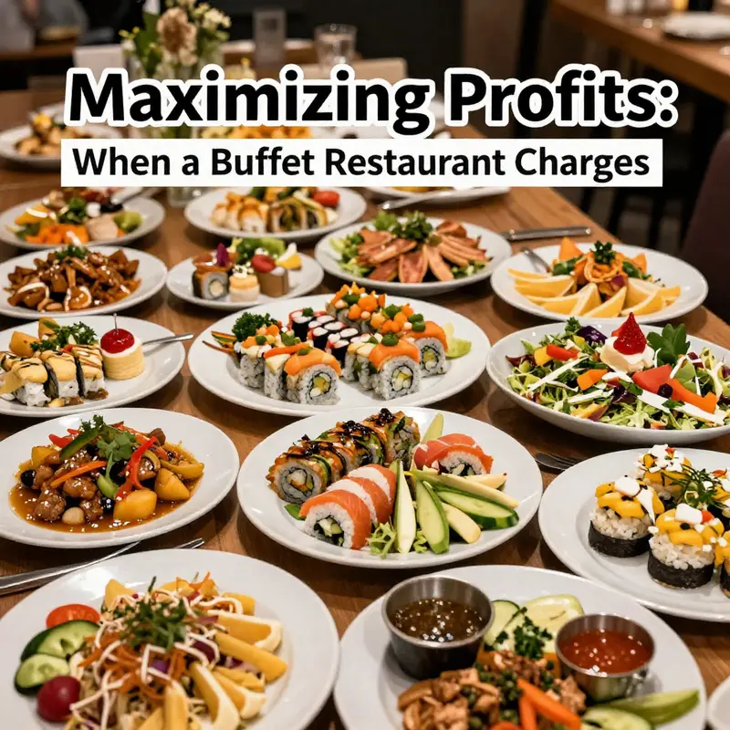 A selection of buffet dishes, illustrating different pricing structures available in restaurants.