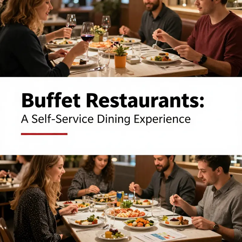 Guests enjoying a diverse selection of self-serve dishes at a buffet restaurant.