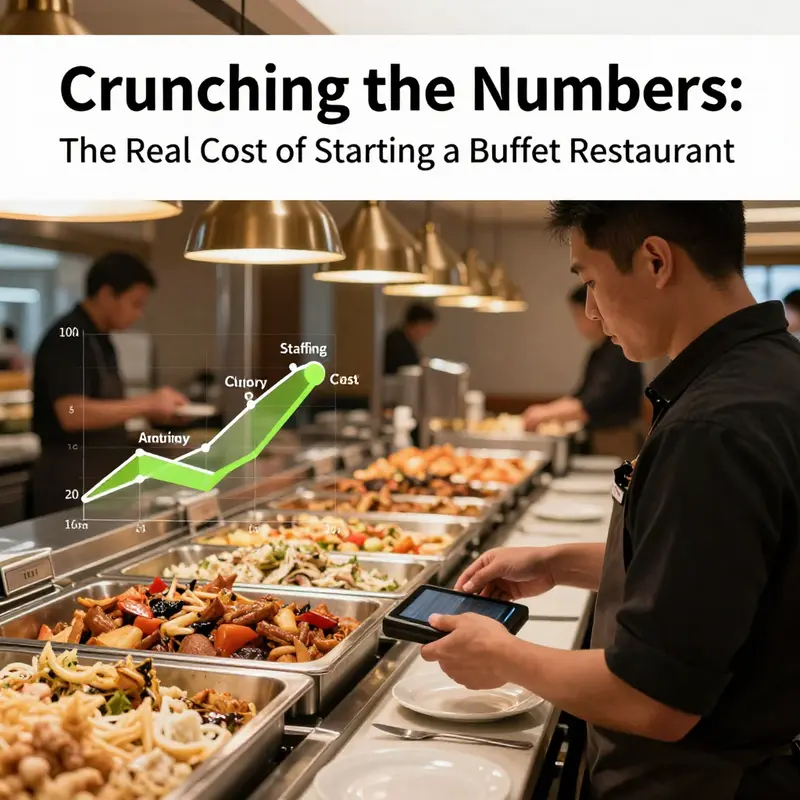 Essential kitchen equipment that contributes to the startup costs of a buffet restaurant.