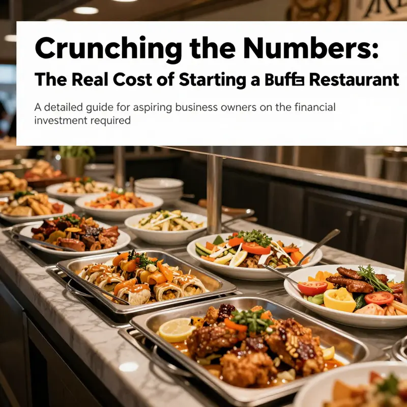 A colorful buffet spread featuring various dishes, illustrating the potential of a successful buffet restaurant.