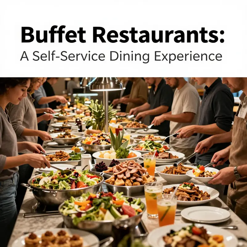 Guests enjoying a diverse selection of self-serve dishes at a buffet restaurant.
