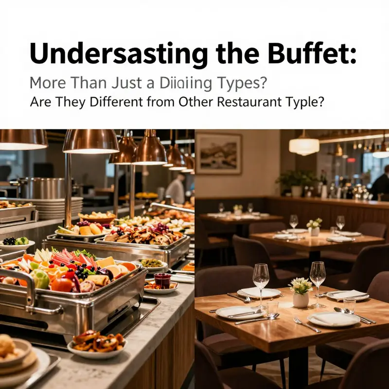 An inviting buffet table showcasing a variety of dishes that represent the essence of buffet dining.