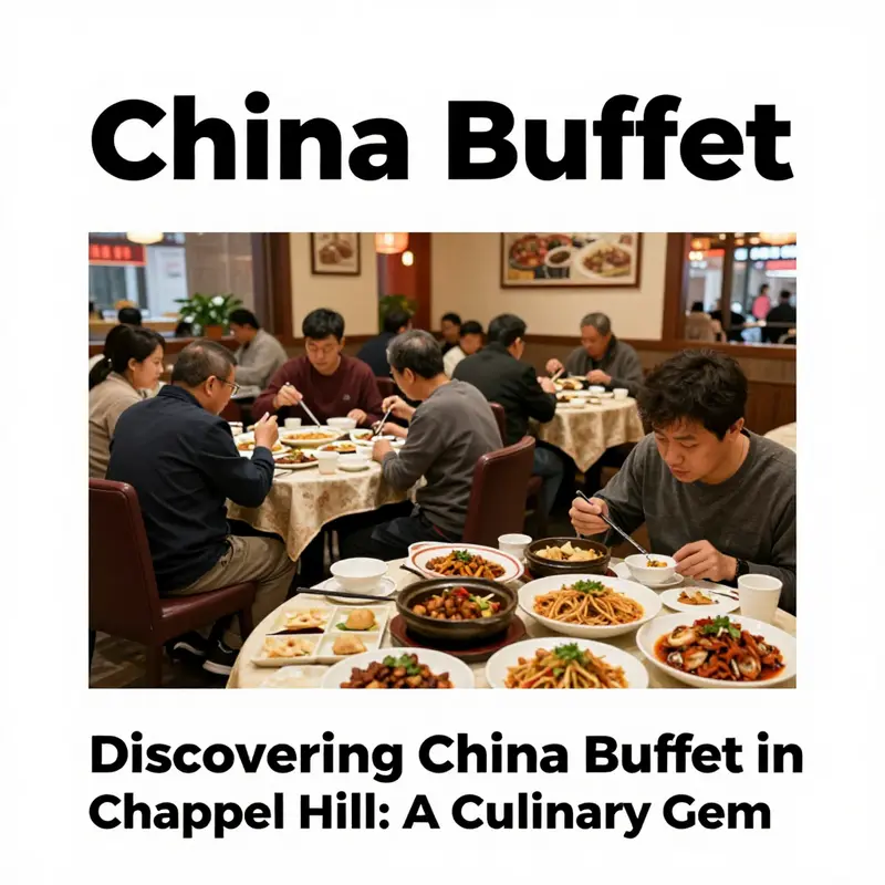 The inviting atmosphere of China Buffet, where locals enjoy a diverse spread of Chinese dishes.