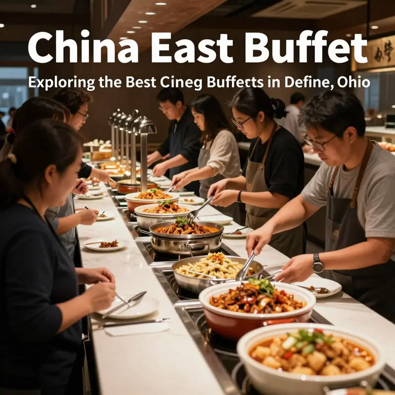 Diverse dishes offered at the Asian Grill Buffet in Defiance highlight its popularity among locals.