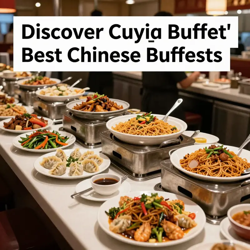 The extensive buffet selection at China King Buffet in Cuyahoga Falls, Ohio.