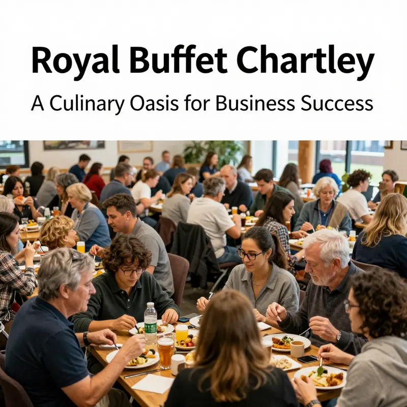 A delectable array of dishes showcasing the diverse buffet offerings at Royal Buffet Chartley.
