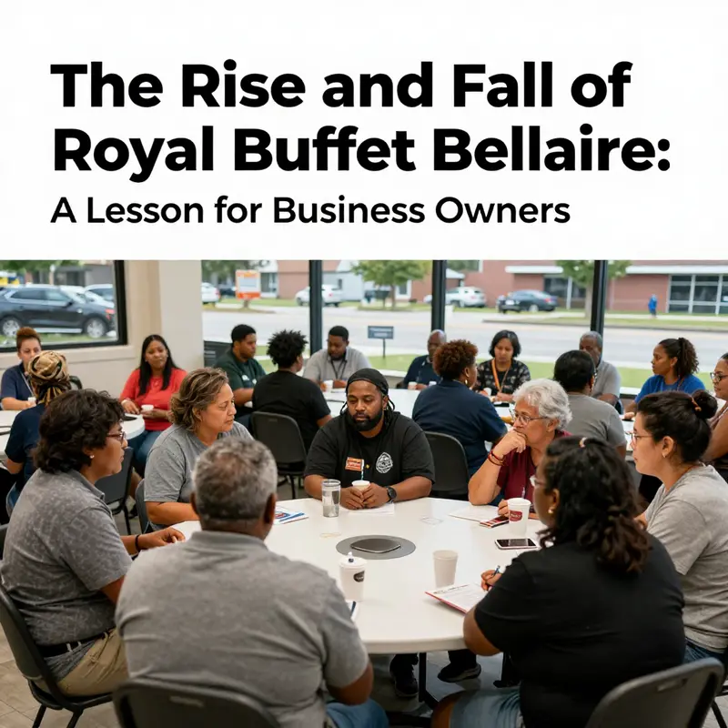 A look back at the Royal Buffet Bellaire, a once-bustling dining spot now permanently closed.