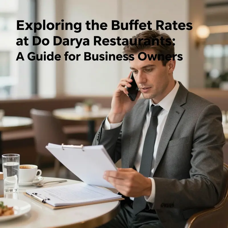 A vibrant buffet showcasing various dishes at a Do Darya-inspired restaurant.