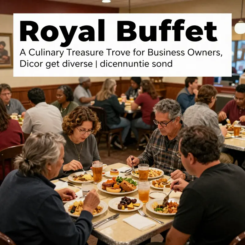 A lively dining atmosphere at Royal Buffet in Willimantic, CT, showcasing happy diners enjoying their meals together.