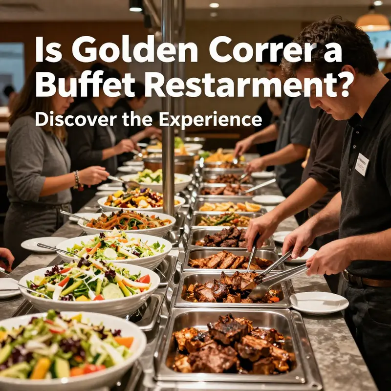 Golden Corral’s buffet offers a diverse spread of comforting dishes.