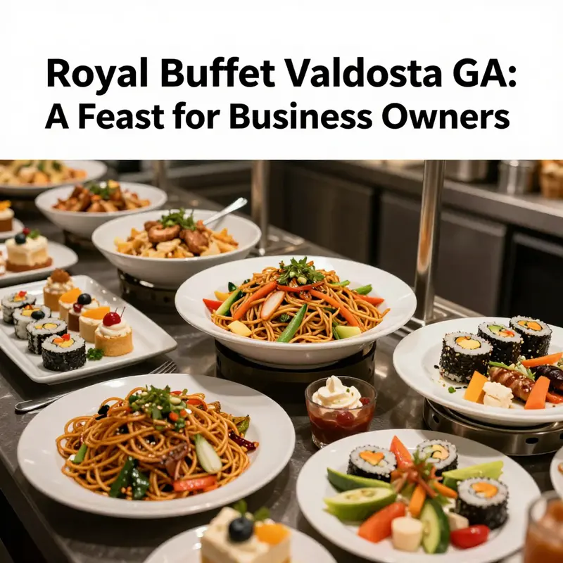 The inviting interior of Royal Buffet Valdosta, where guests can enjoy diverse culinary options.