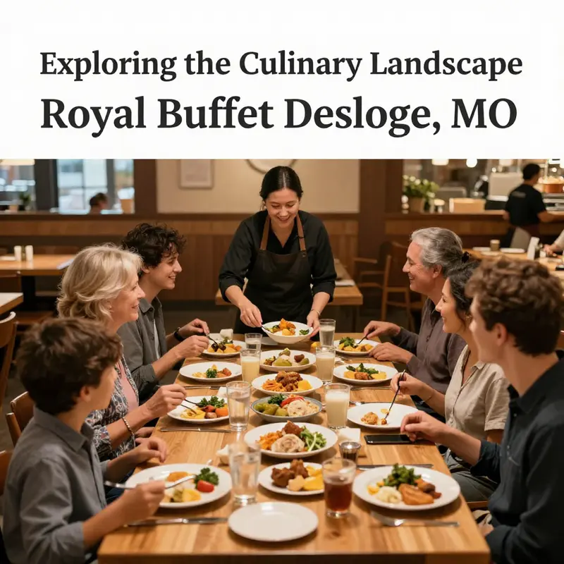 A colorful selection of dishes showcasing the diverse culinary offerings at Royal Buffet.
