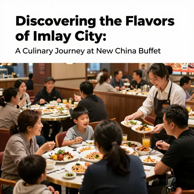 A selection of popular dishes served at New China Buffet, highlighting the variety offered.