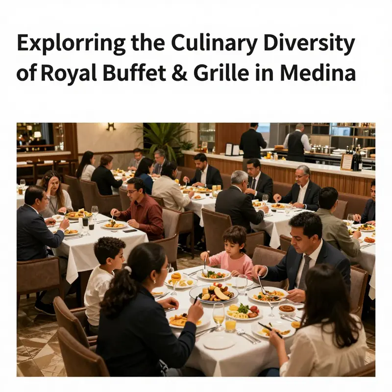 Diverse cuisines offered at Royal Buffet & Grille, emphasizing a variety of options for all tastes.