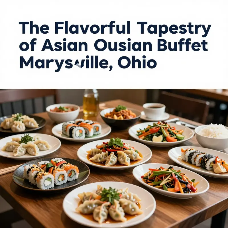 A stunning display of Asian dishes available at Asian Buffet Marysville.