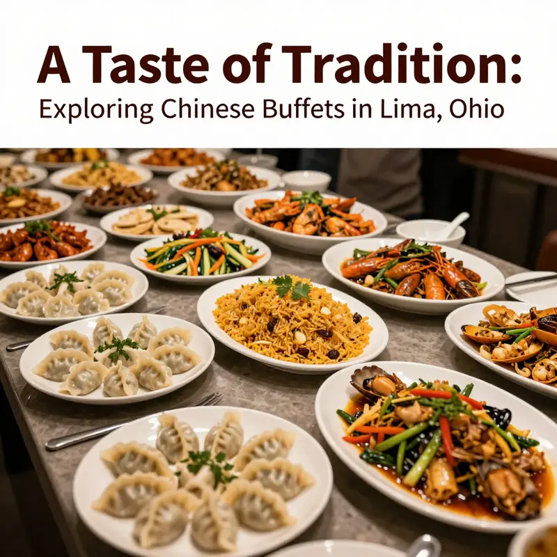 A lively scene at one of Lima’s top Chinese buffets, featuring diverse cuisines and satisfied customers.
