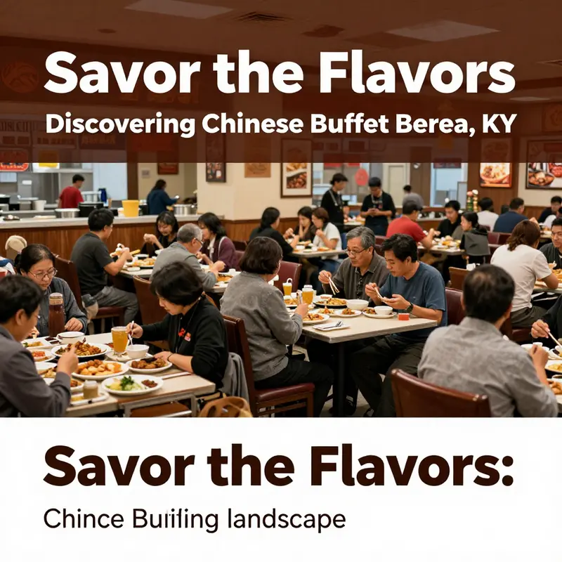 The welcoming exterior of Hong Kong Buffet, a popular dining destination in Berea, KY.