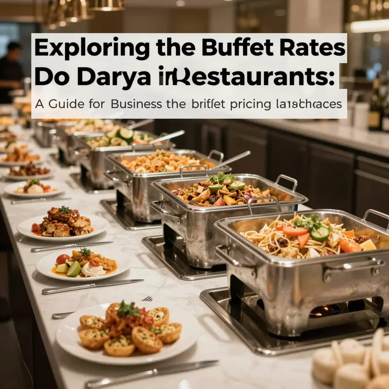 A luxurious buffet display at a restaurant, featuring a variety of dishes and an inviting aesthetic for business owners.