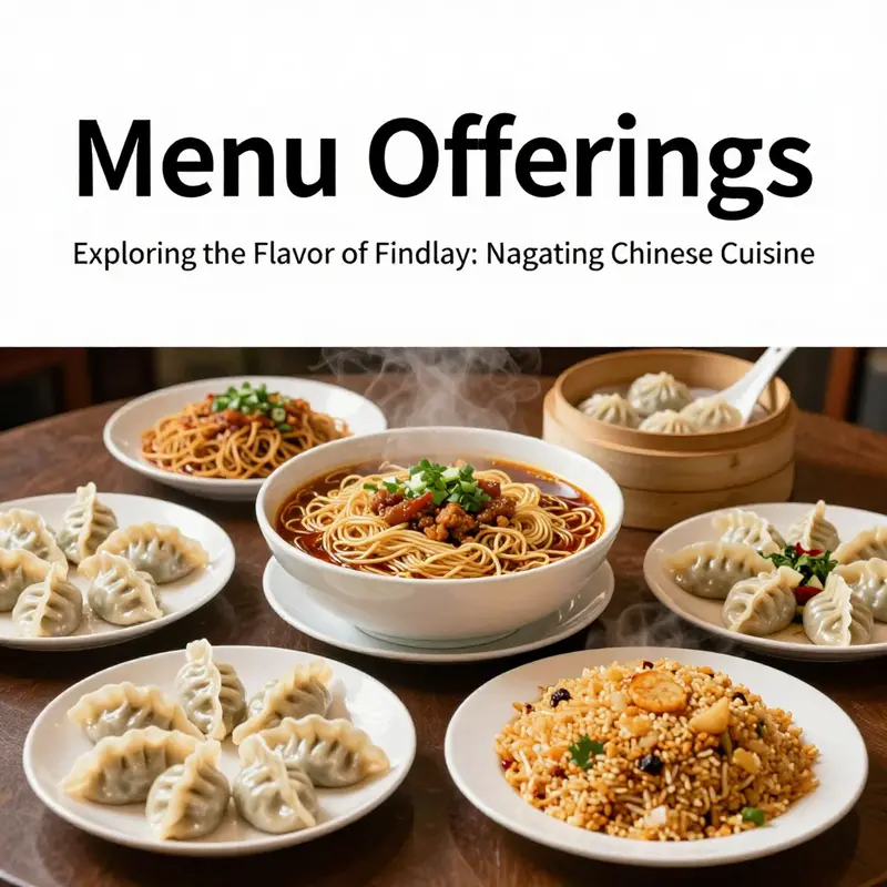 A visual representation of customer reviews highlighting ratings from different Chinese restaurants in Findlay.