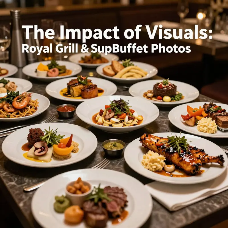 Joyful patrons enjoying their dining experience at Royal Grill & Supreme Buffet.