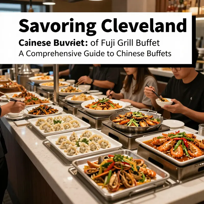 A stunning buffet spread at Fuji Grill Buffet, featuring a plethora of delightful Chinese dishes.