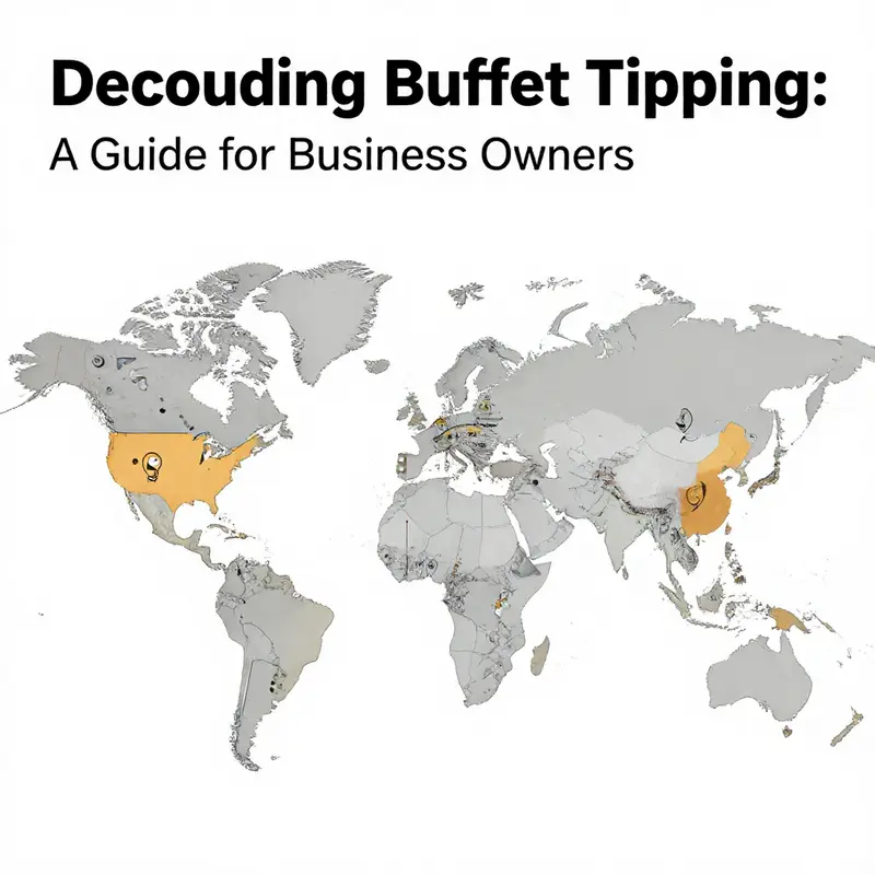 Exploring the varying levels of service at buffet restaurants.