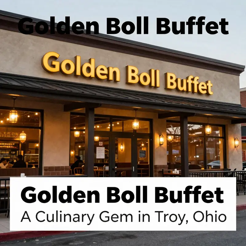 Golden Bowl Buffet’s welcoming facade attracts diners from near and far.