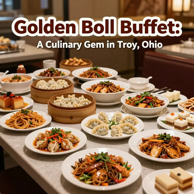 Golden Bowl Buffet’s welcoming facade attracts diners from near and far.