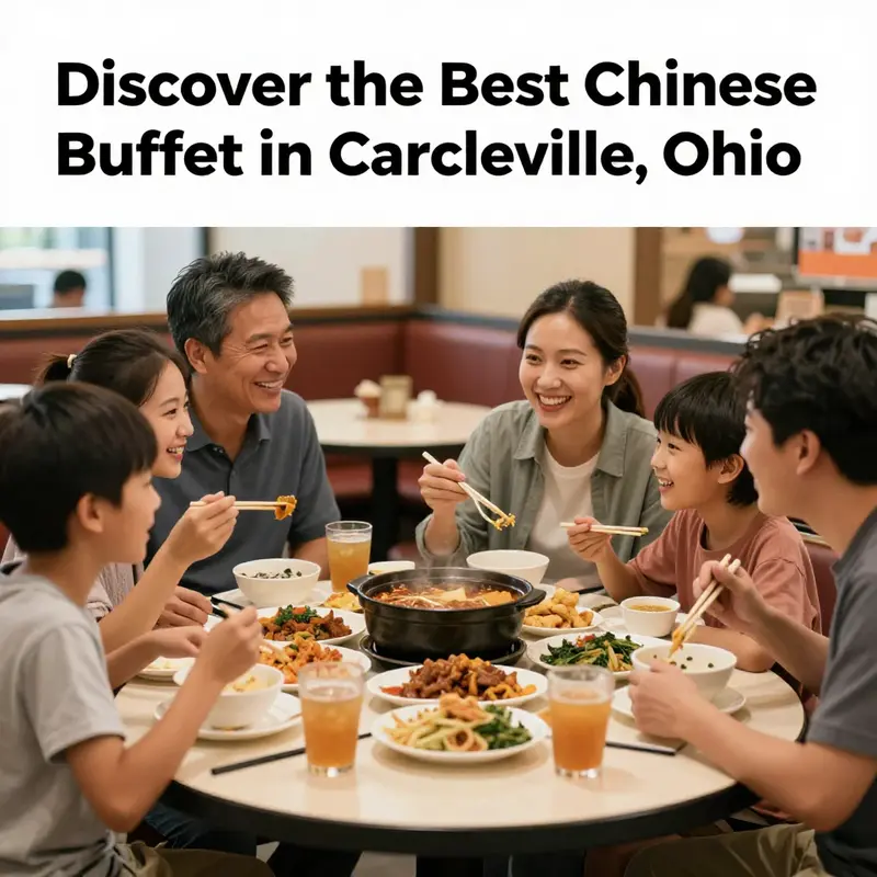Grand Buffet: A welcoming entrance exuding the charm of Circleville’s go-to Chinese dining experience.