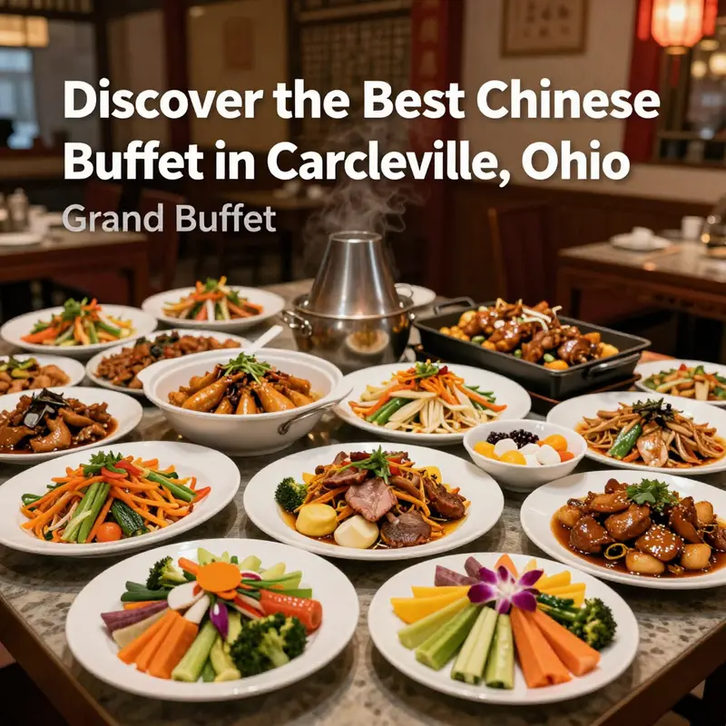 Grand Buffet: A welcoming entrance exuding the charm of Circleville’s go-to Chinese dining experience.
