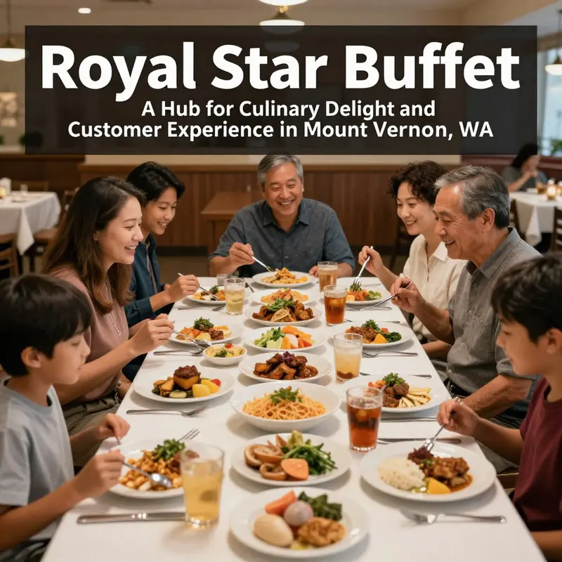 Families and friends creating memorable experiences at Royal Star Buffet.