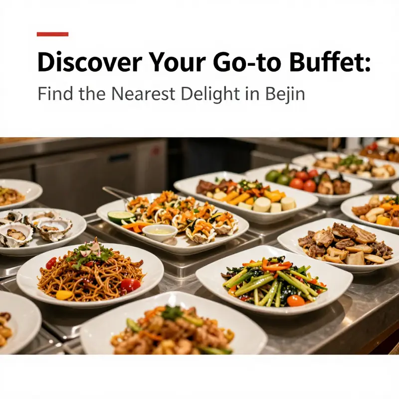 The inviting atmosphere of Huihai Buffet Restaurant with a selection of cuisine.