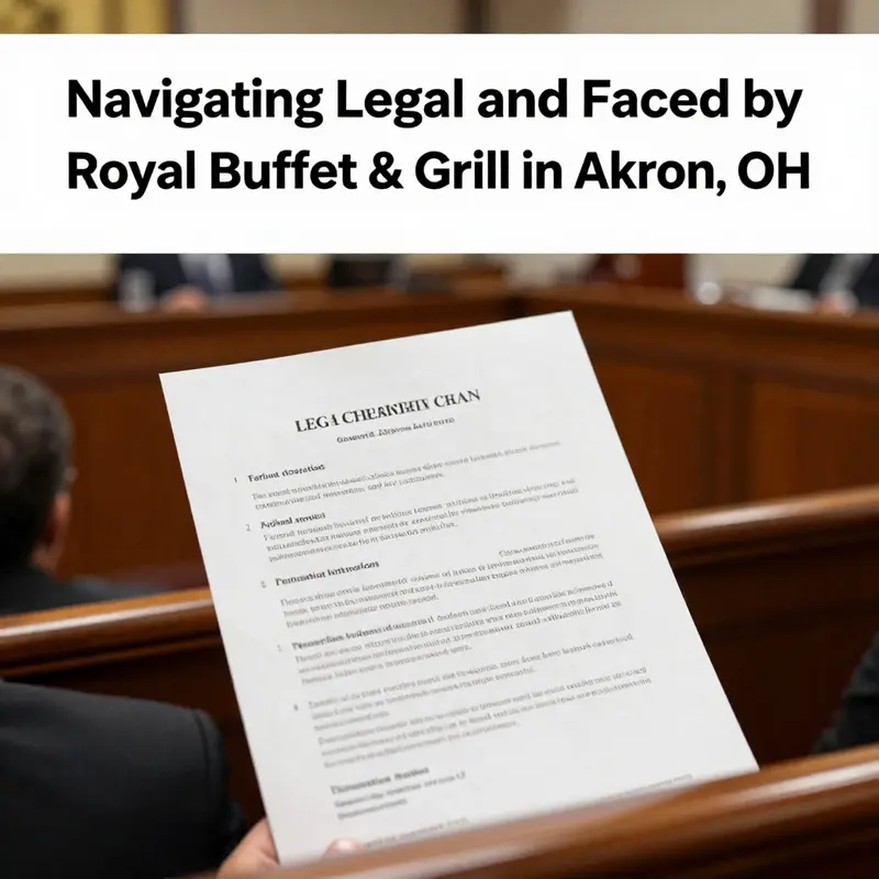 The legal challenges faced by the owners of Royal Buffet & Grill highlight the complexities of operating a restaurant.