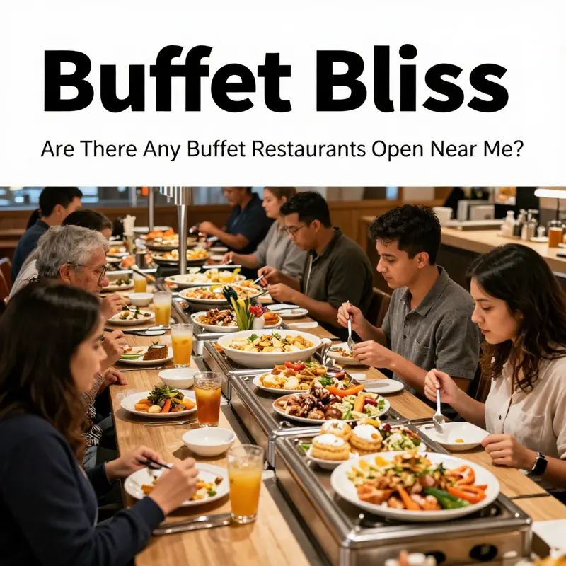 A tantalizing display of global cuisines at a buffet restaurant.