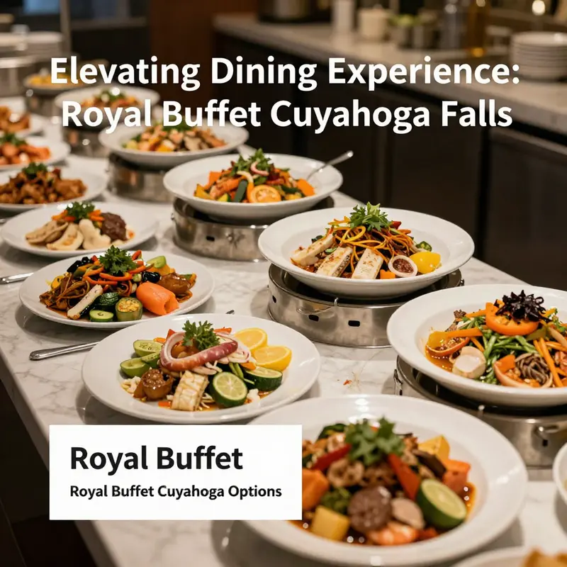 Customers engage in a vibrant dining experience at Royal Buffet, emphasizing quality and enjoyment.