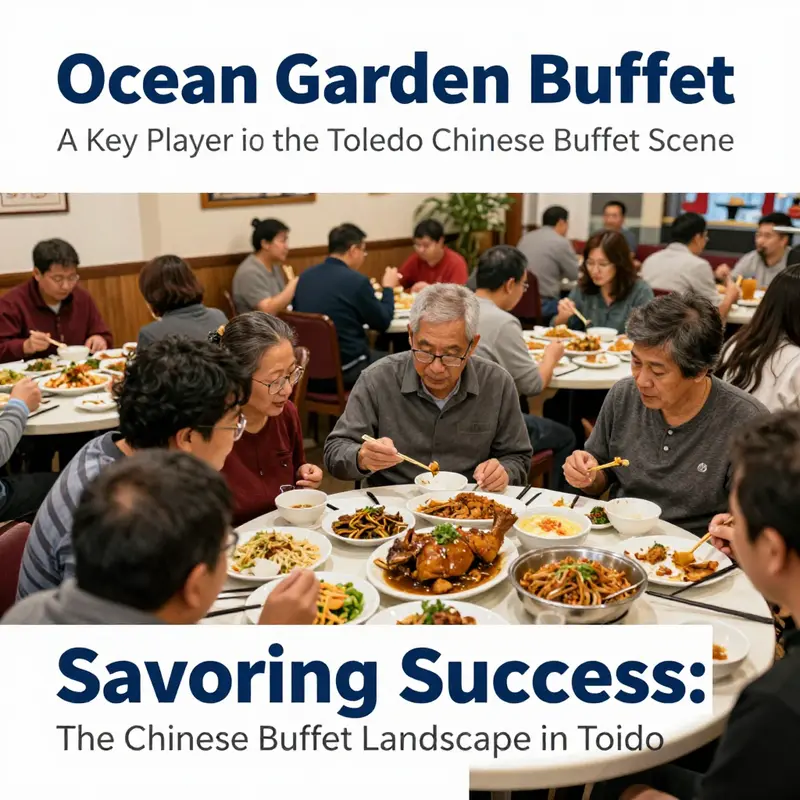 Ocean Garden Buffet offers a rich variety of traditional Chinese cuisine and seafood.