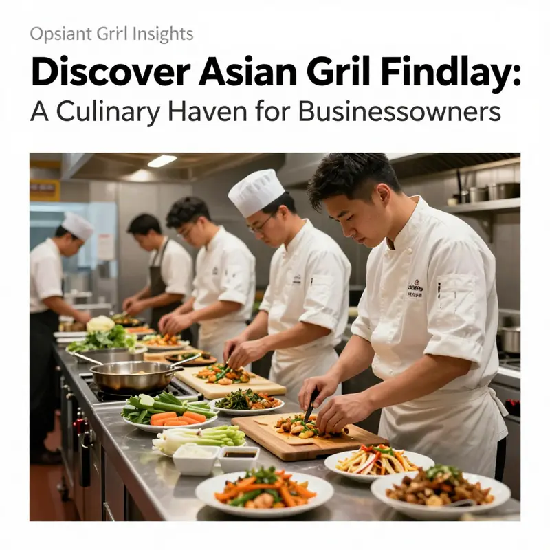 A tantalizing selection of menu items at Asian Grill Findlay, emphasizing the restaurant’s culinary diversity.