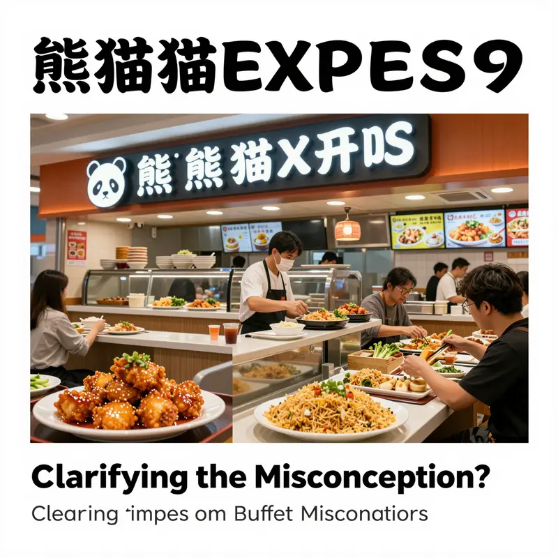 Panda Express offers a counter-service model, not a buffet experience.