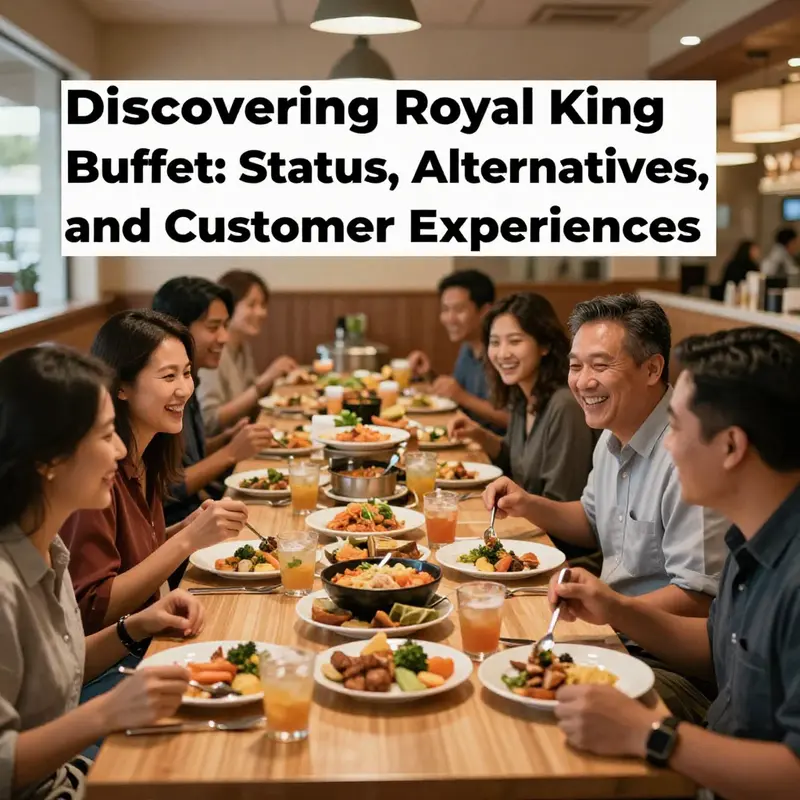 Recent news about the closure of Royal King Buffet, emphasizing the importance of restaurant availability.