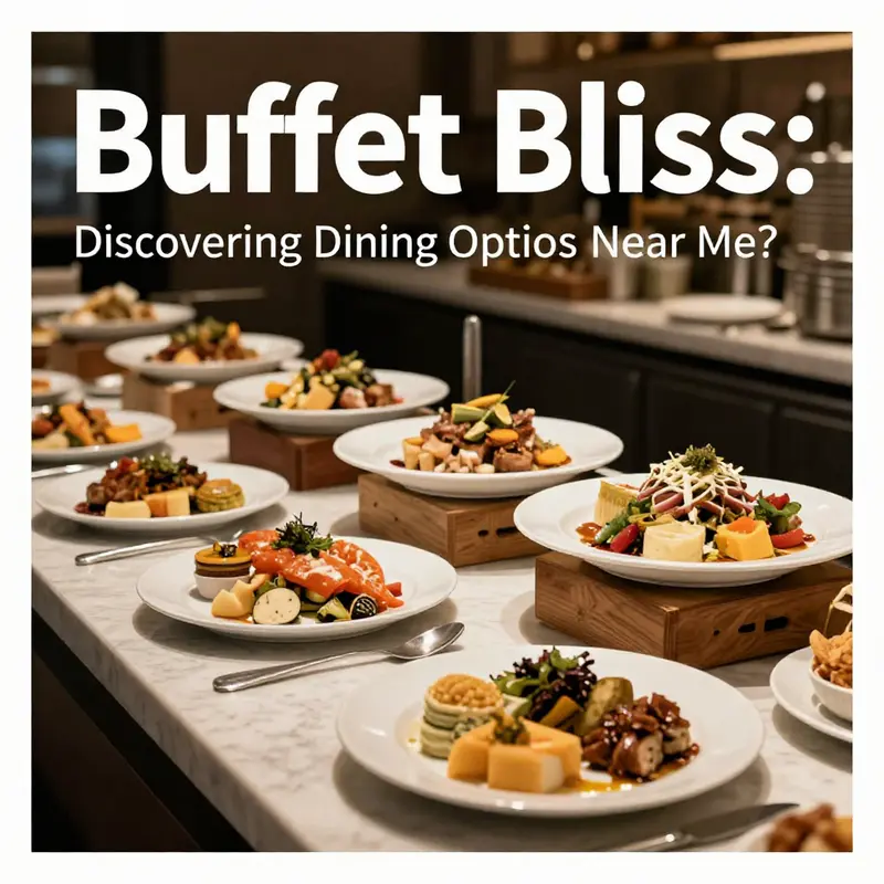 A tantalizing display of global cuisines at a buffet restaurant.