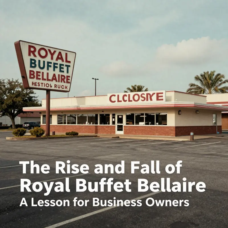 A look back at the Royal Buffet Bellaire, a once-bustling dining spot now permanently closed.