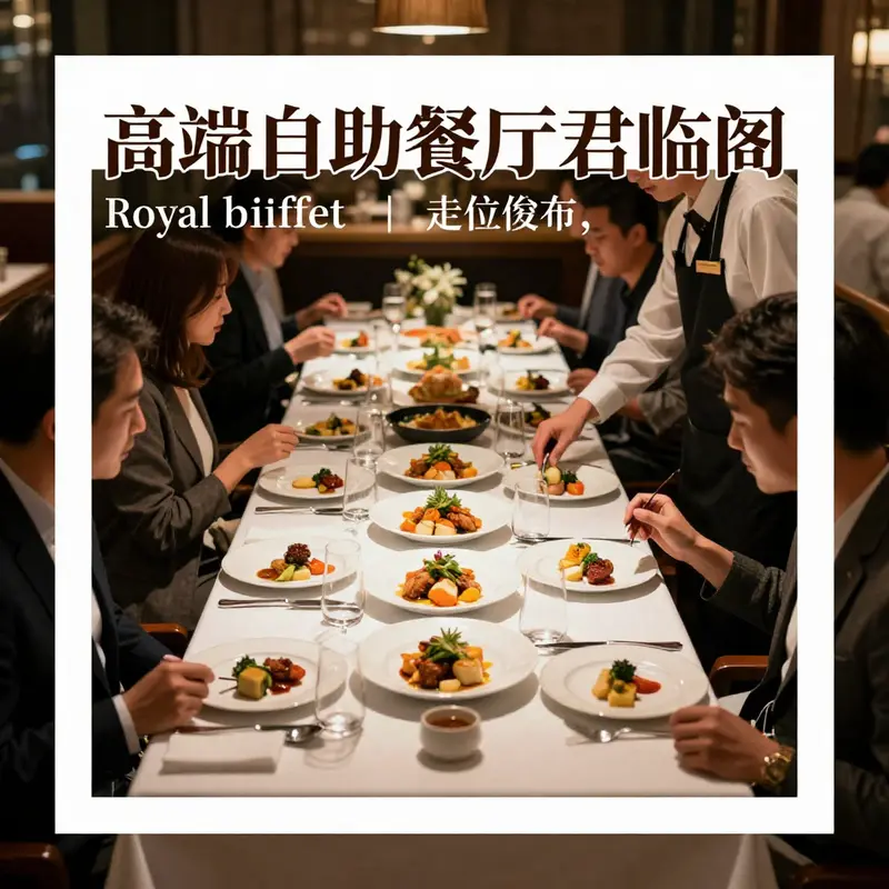 A delightful dining ambiance at Royal Buffet, reflecting the restaurant’s focus on enhanced customer loyalty.