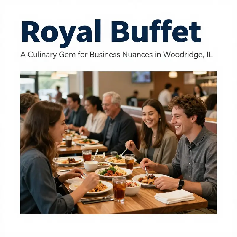 An assortment of dishes demonstrating the diverse menu available at Royal Buffet.
